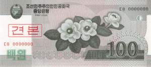 100 Won p61-1 Specimen